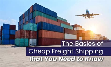 Cheap freight shipping. Things To Know About Cheap freight shipping. 